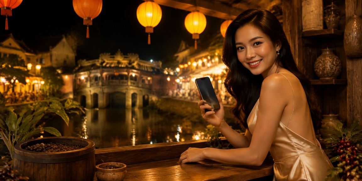 Khung cảnh giải trí vip tại Hội An